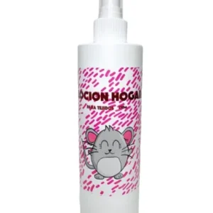 Spray para hogar para tejidos con imagen de ratón, aroma a limpio.